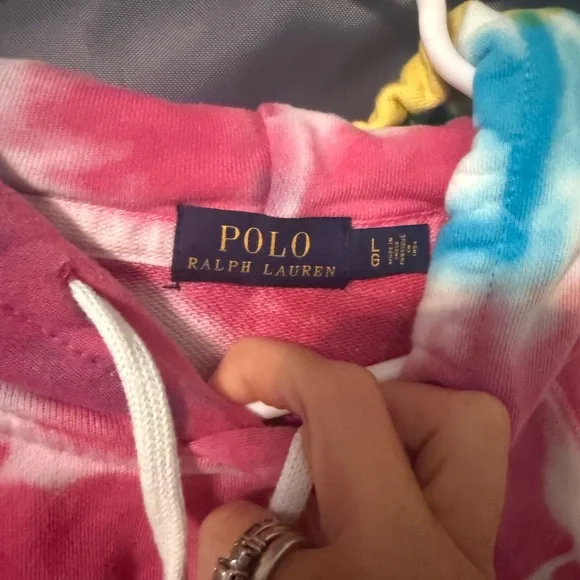 Polo by Ralph Lauren Colorful Tie-Dye Hoodie - Picture 7 of 8